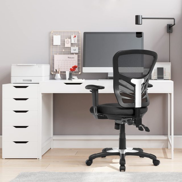 Ergonomic Mesh Office Chair for Working Studying Gaming