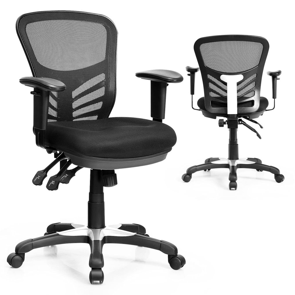Ergonomic Mesh Office Chair for Working Studying Gaming