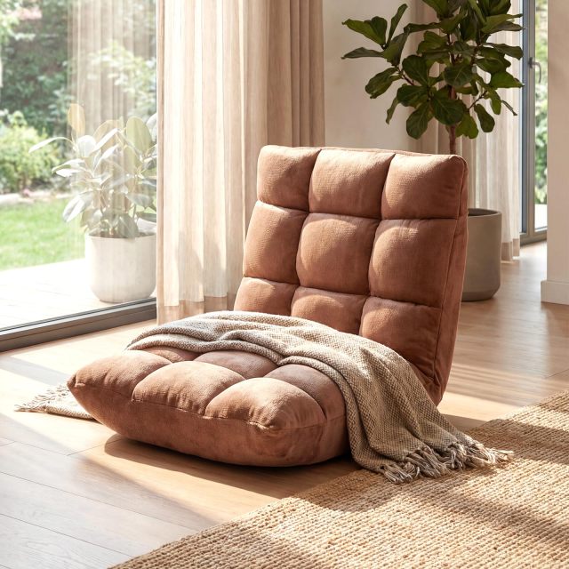 Floor Chair | Video Gaming Chairs with Back Support & Adjustable 14-Position