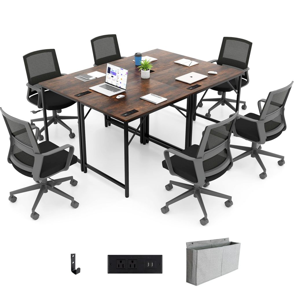 32 Inch Meeting Table Set of 1/2/4/6 Boardroom Desk