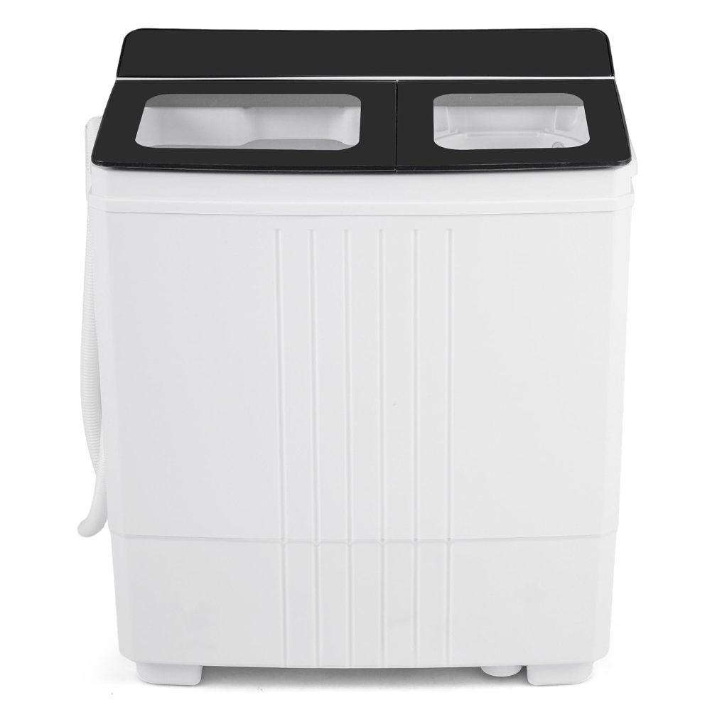Portable Washing Machine with 12 LBS Washer and 8 LBS Spinner Combo for Apartments