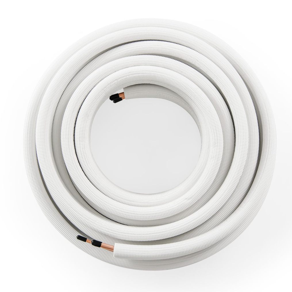 50 Ft. Mini Split Line Set with 3-Layer Insulation ( 1/4” & 3/8” O.D. )