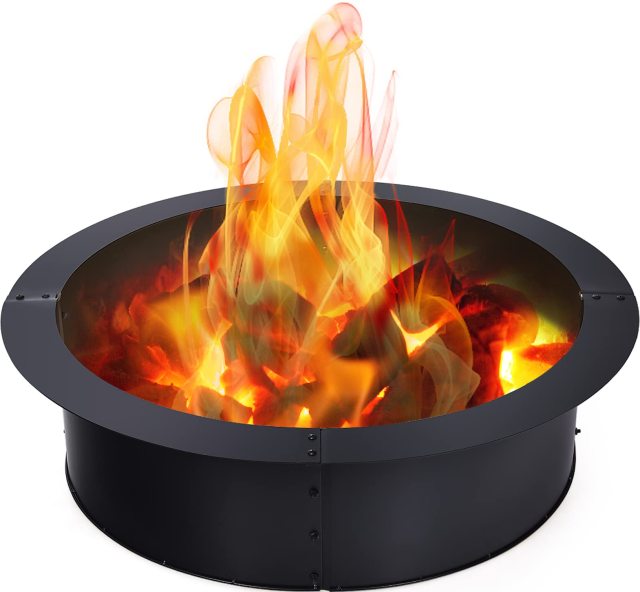 ARLIME Fire Pit Ring 36 Inch Outer, 30 Inch Inner Diameter