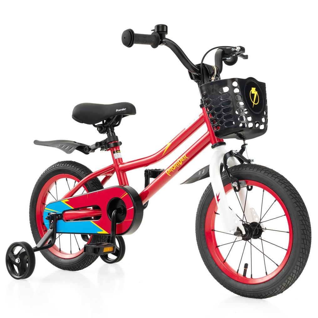 Kids Bike 14 Inch Toddler Bike for Boys & Girls Aged 3-8 Years Old