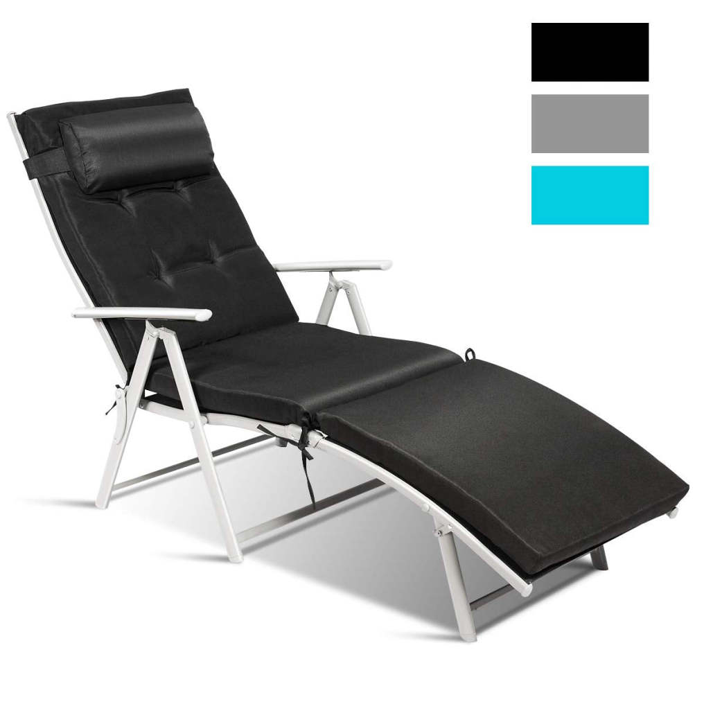 Outdoor Folding Chaise Lounge Chair