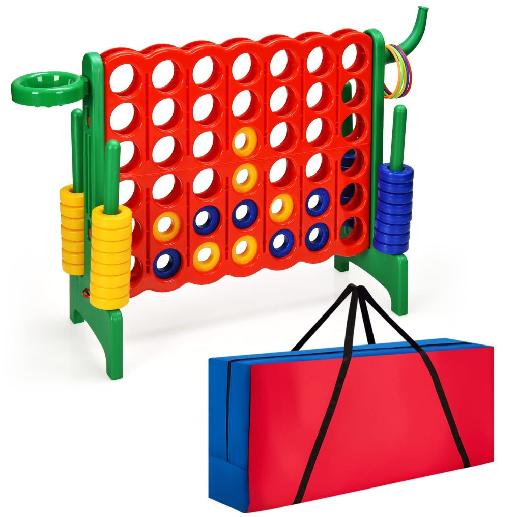 Jumbo 4 to Score Giant Game Set with Carrying Bag