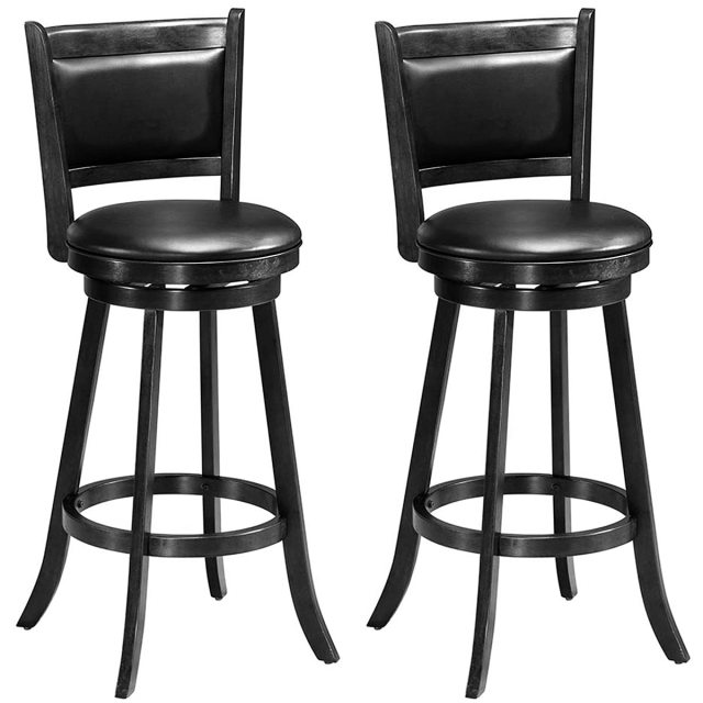 Bar Stools Set of 2 for Dining and Living Room