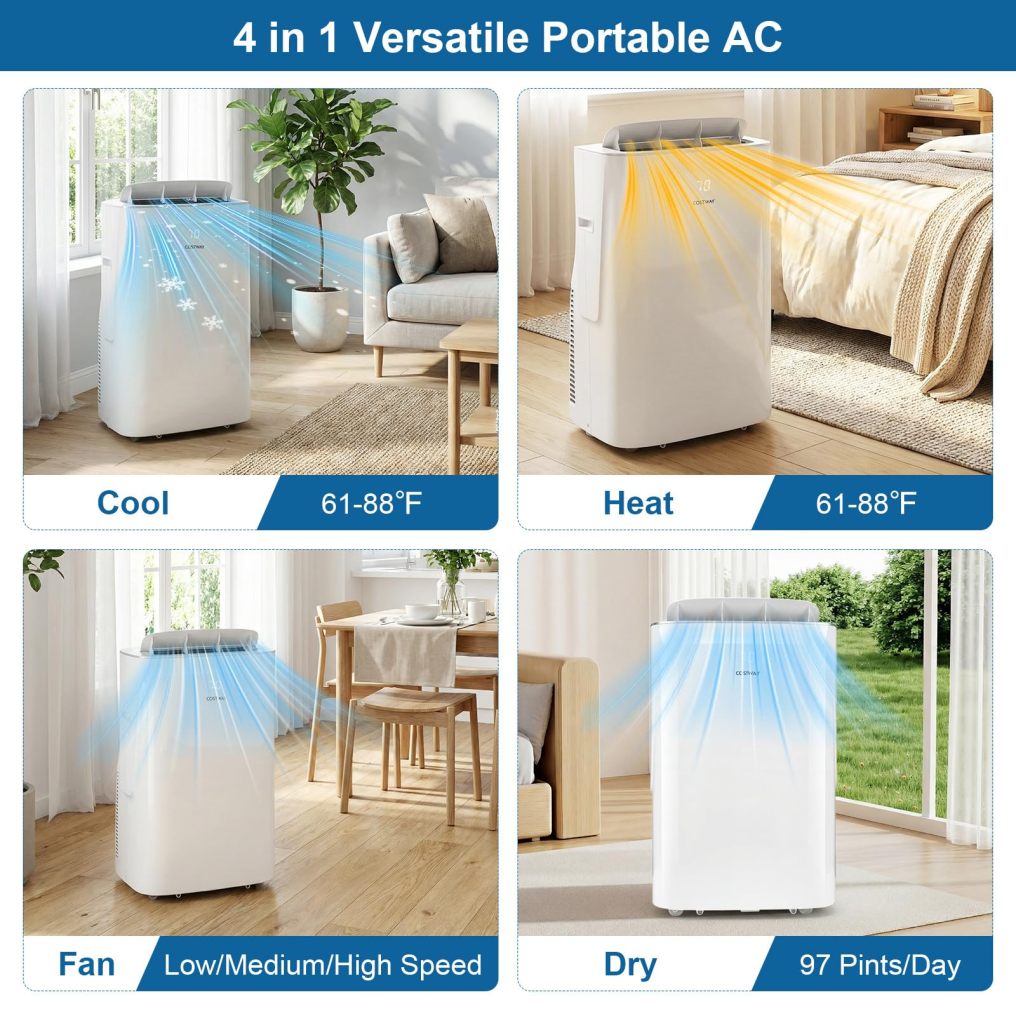 15000 BTU Inverter Portable Air Conditioner