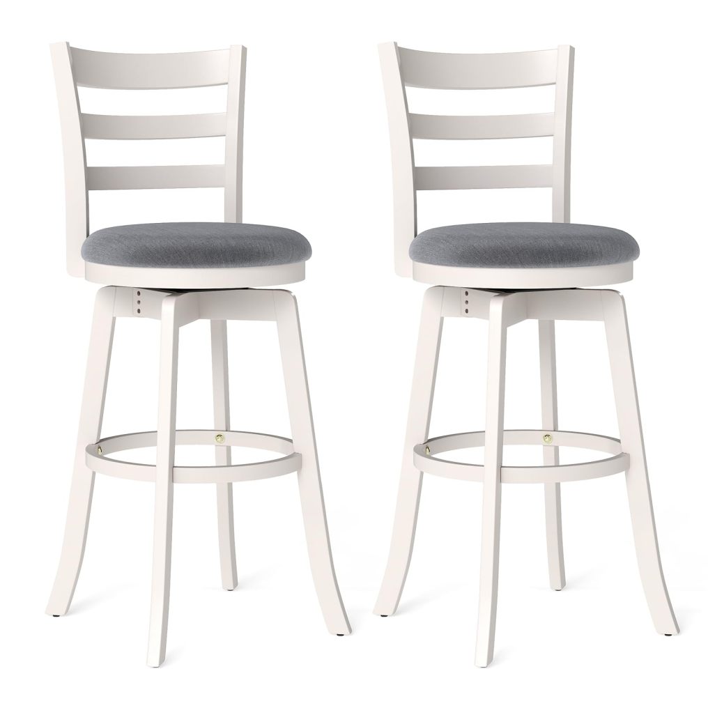 25"/30.5” Swivel Counter Barstools Set of 2/4