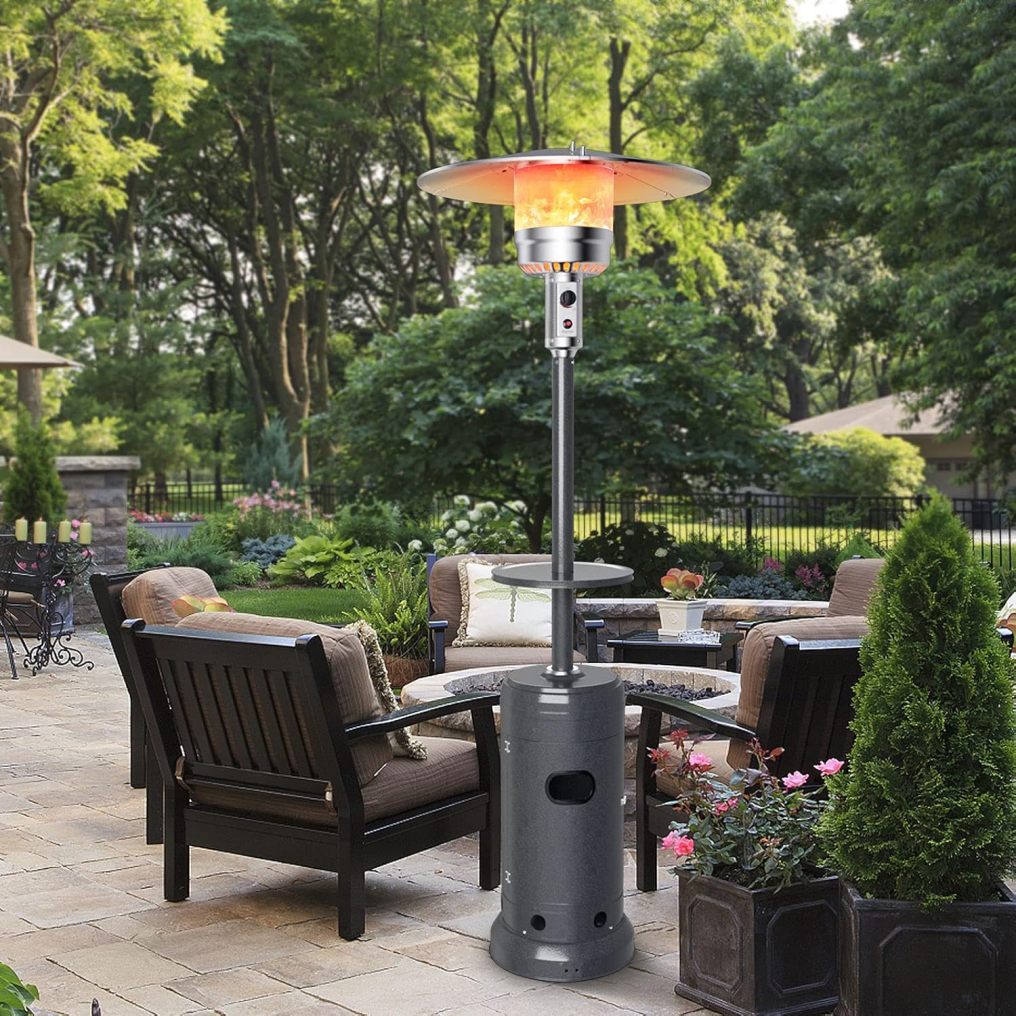 48000 BTU Propane Heater with Drink Shelf Tabletop