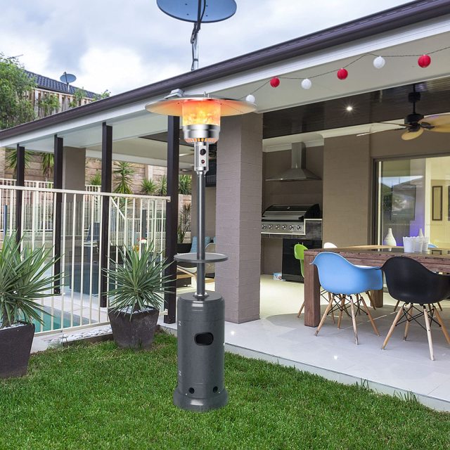 48000 BTU Propane Heater with Drink Shelf Tabletop