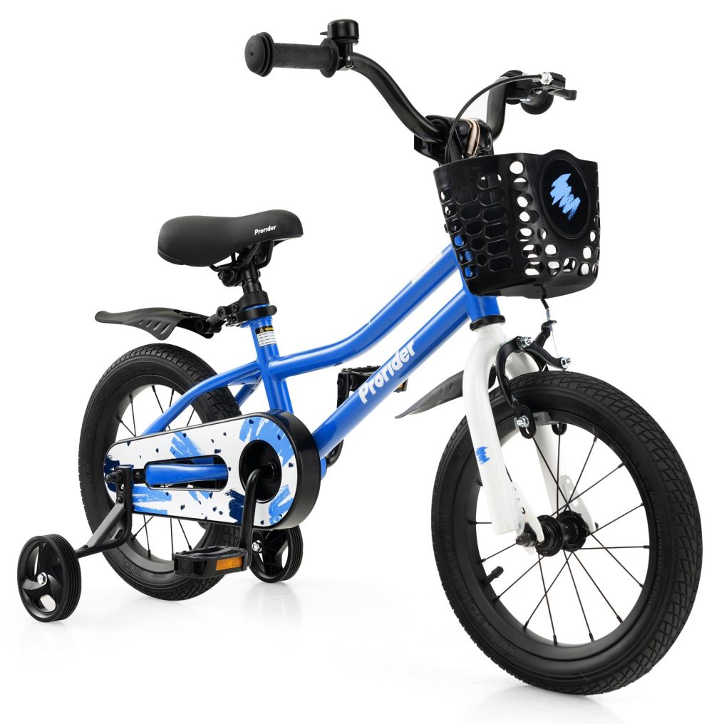Kids Bike 14 Inch Toddler Bike for Boys & Girls Aged 3-8 Years Old