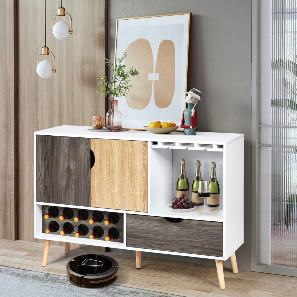 Buffet Sideboard Coffee Bar Cabinet
