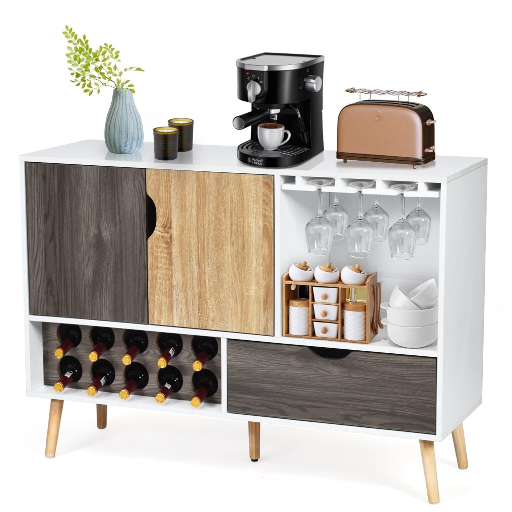 Buffet Sideboard Coffee Bar Cabinet