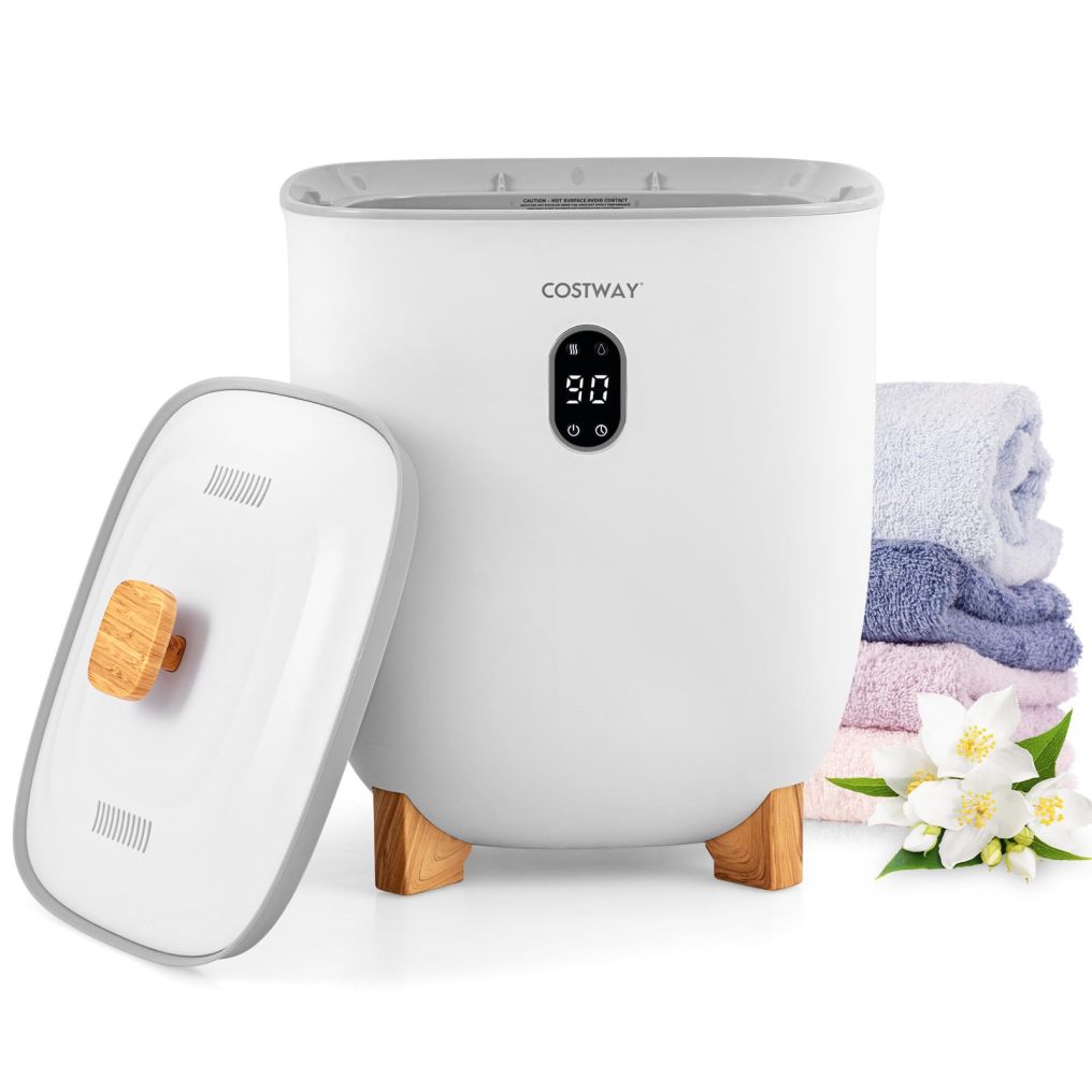 Towel Warmer for Bathroom Upgraded 20L Towel Heater & Dryer Combo with 2 Fragrant Disc Holders