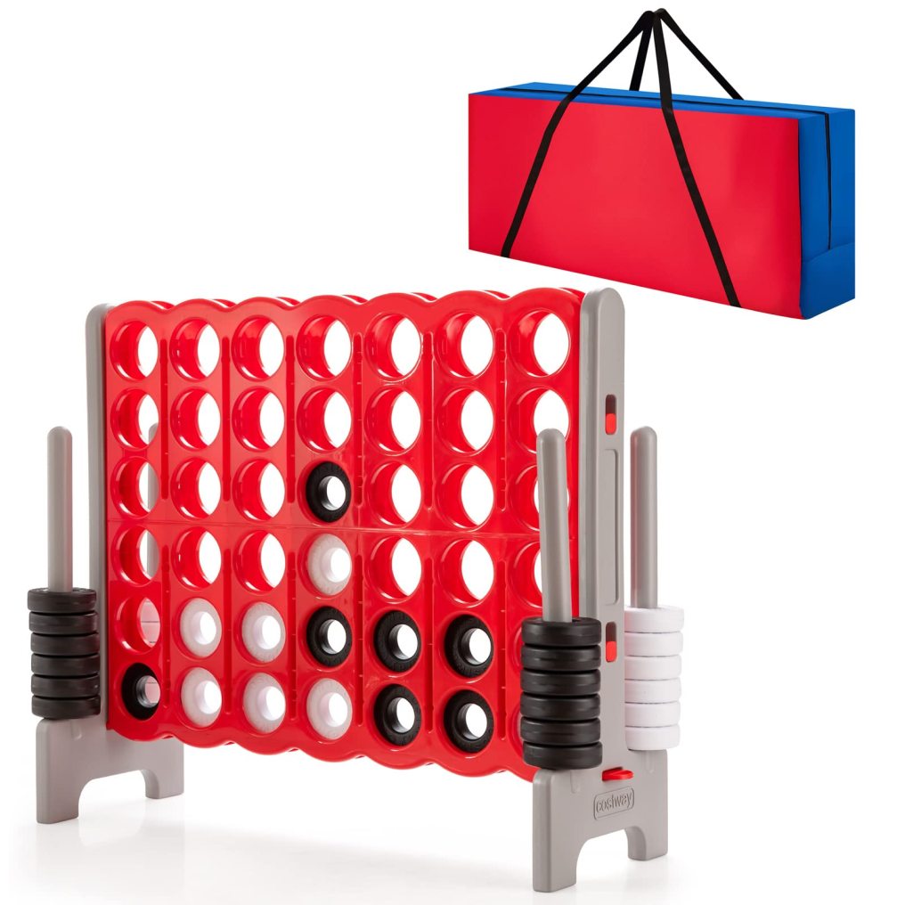 Jumbo 4-to-Score Giant Game Set 4 in A Row for Kids and Adults