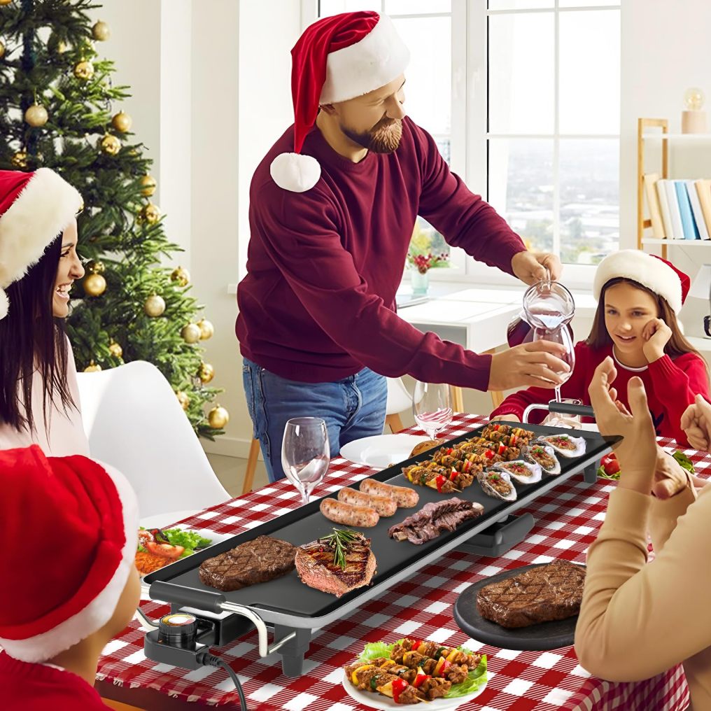 35.5” Electric Griddle Extra Large Teppanyaki Grill