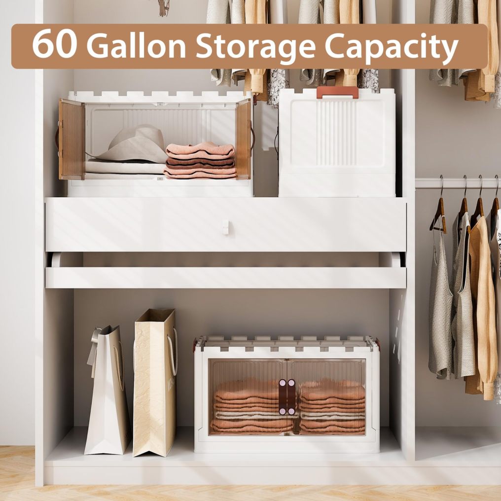 3 Tier Stackable Storage Bins