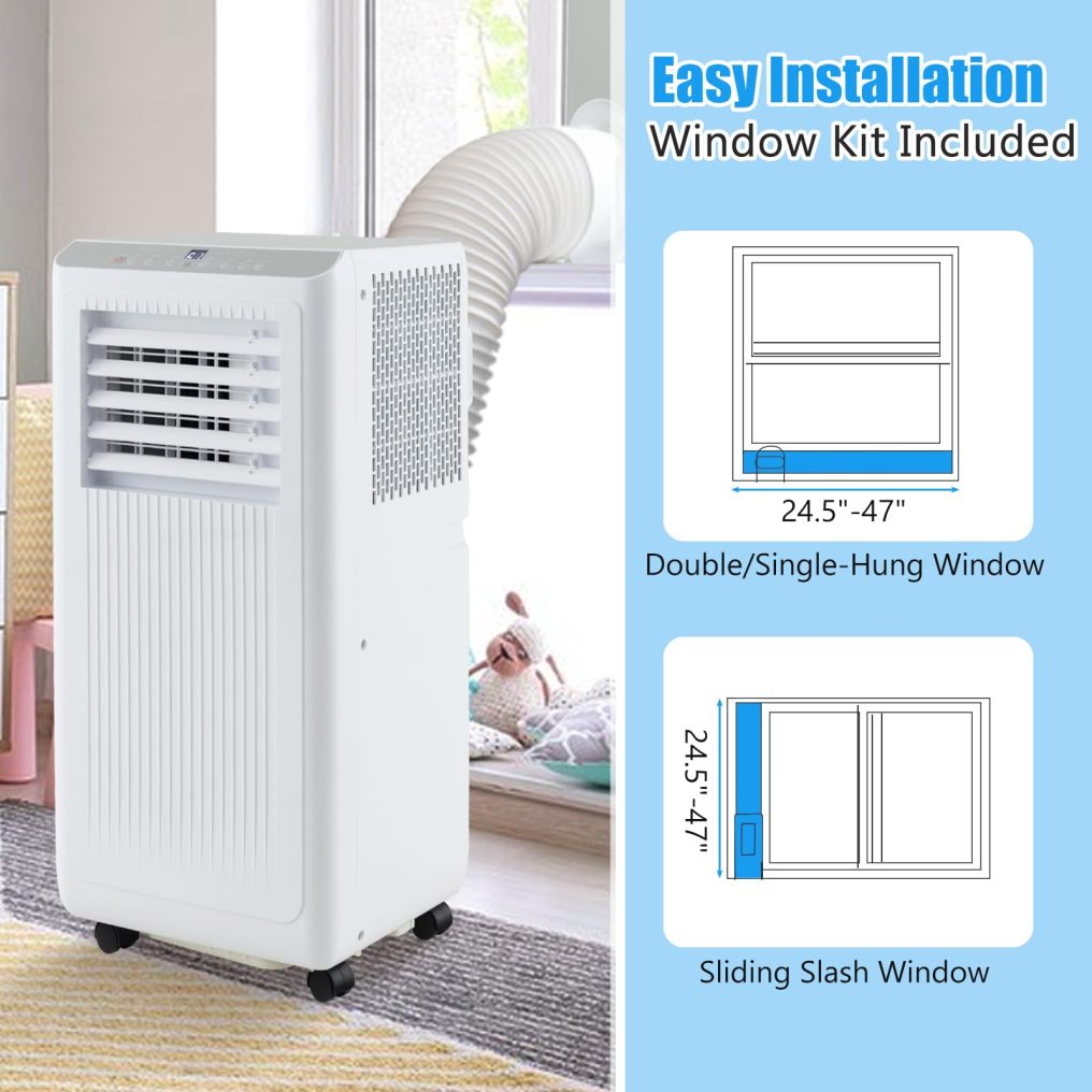 ARLIME Portable Air Conditioner, 3-in-1 Freestanding Air Cooler w/Fan, Sleep Mode
