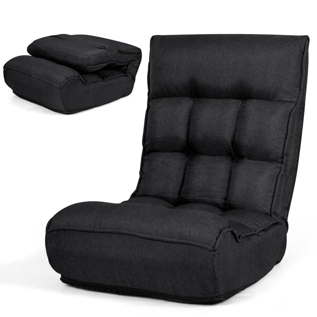 Folding Floor Lounge Chair Floor Gaming Chair