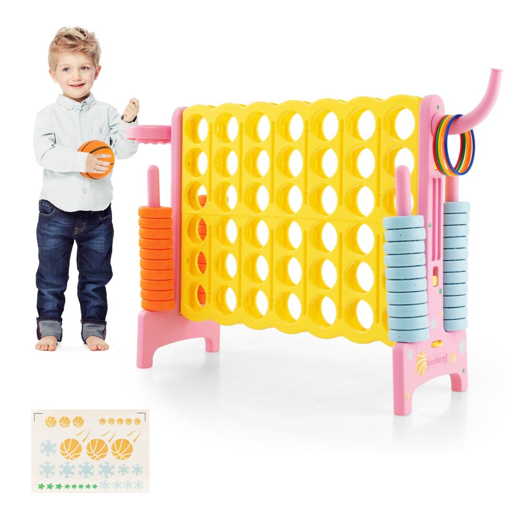 Jumbo 4 to Score Giant Game Set for Kids & Adults