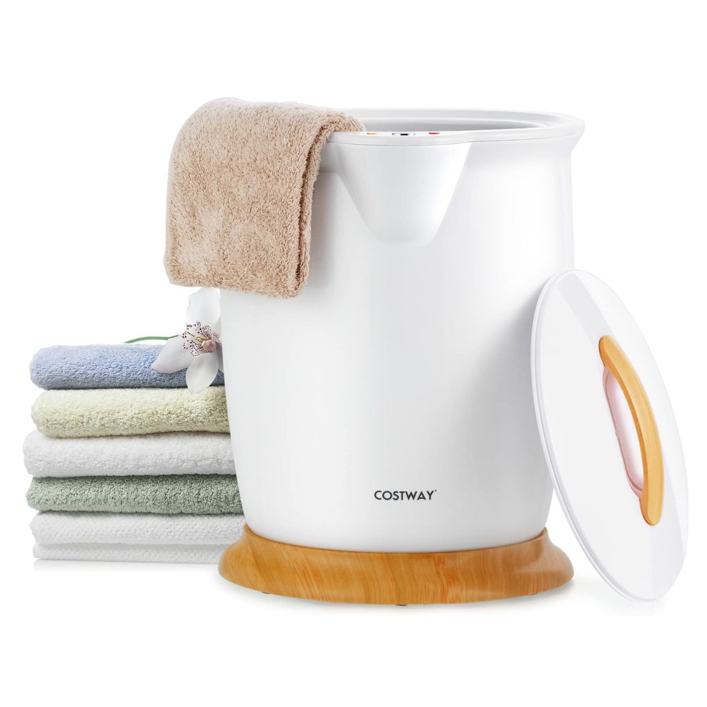 ARLIME Bucket Style Large Towel Warmer with Fragrance Holder
