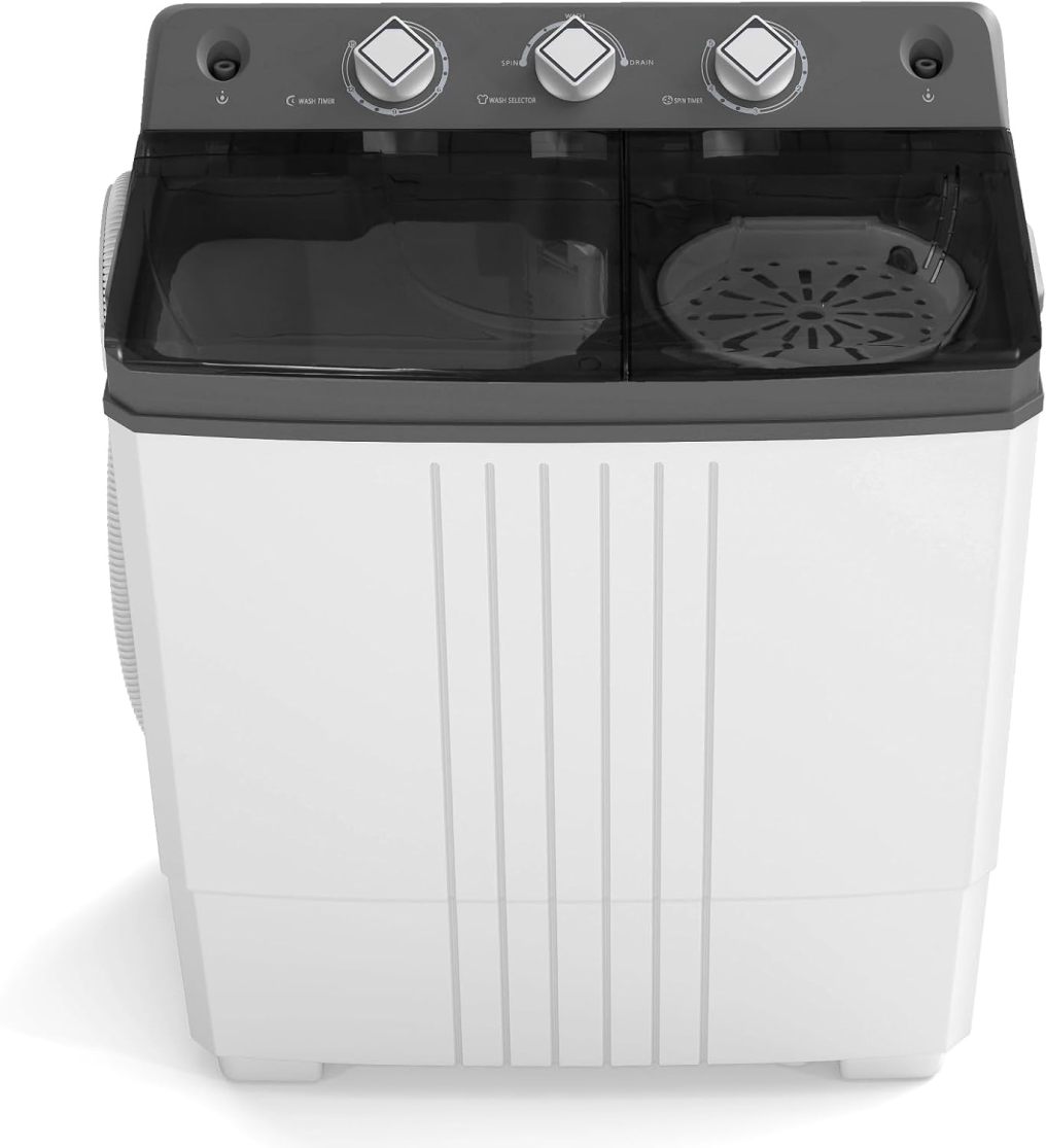 Portable Washing Machine with Drain Pump for Apartment Dorm RV