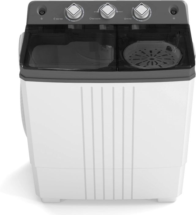 Portable Washing Machine with Drain Pump for Apartment Dorm RV