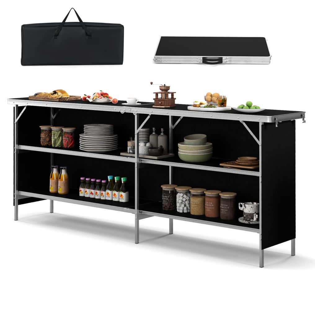 Portable Camping Table with Carry Bag