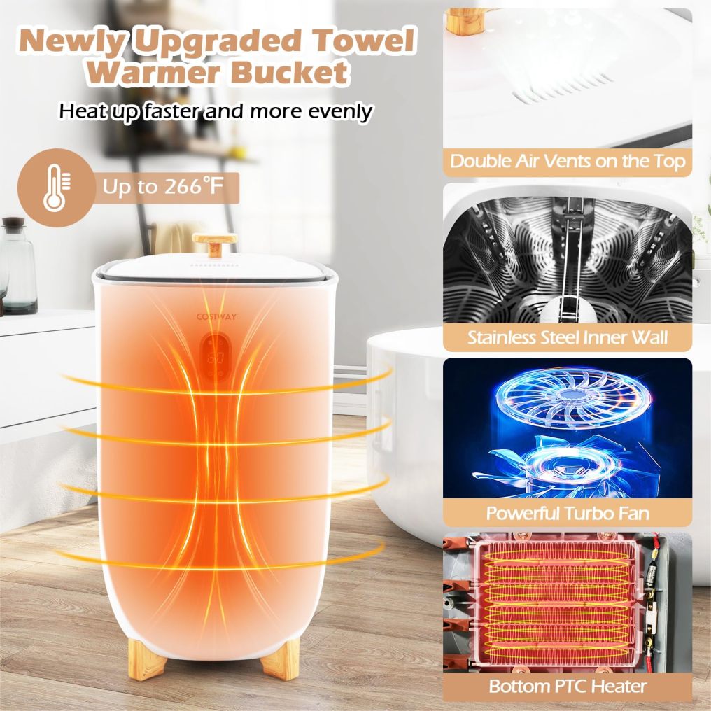 Large Towel Warmer for Bathroom