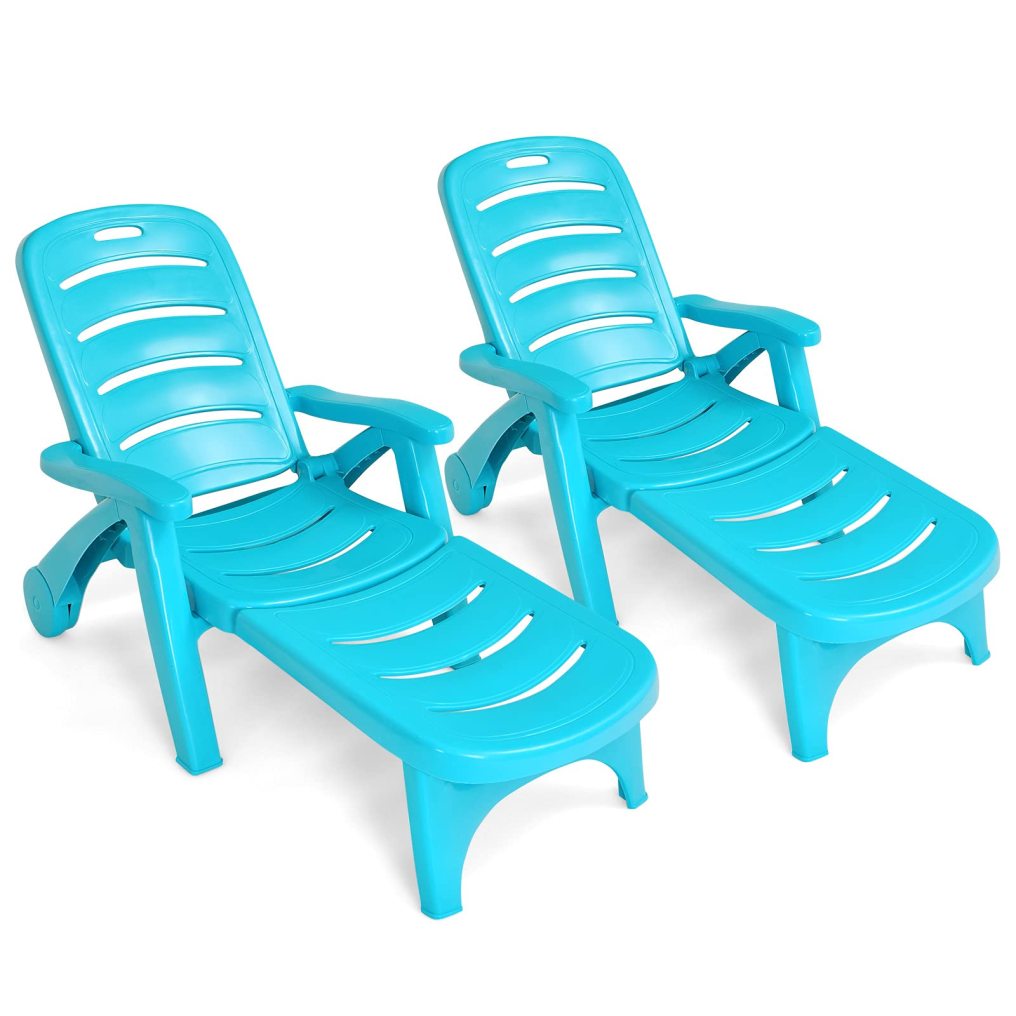 5 Position Adjustable Recliner for Sunbathing