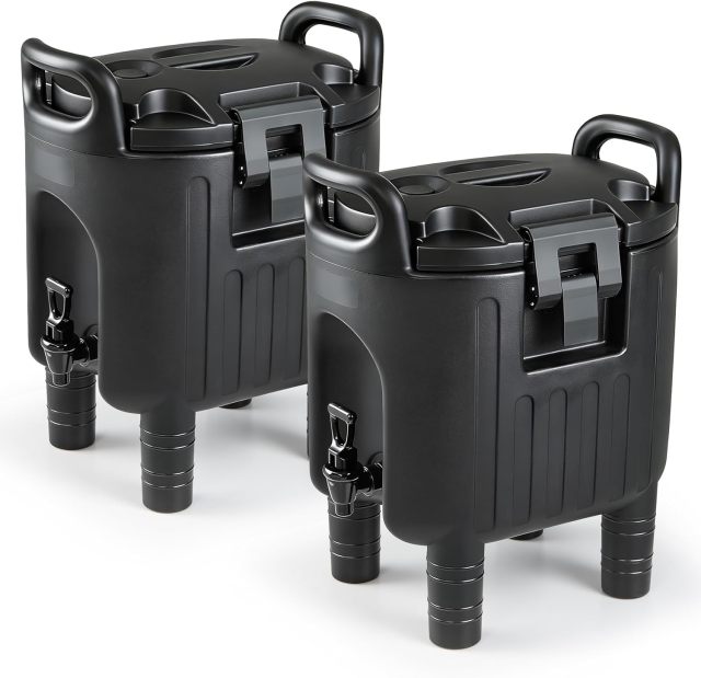 2.6 Gal Insulated Beverage Dispenser w/Handles