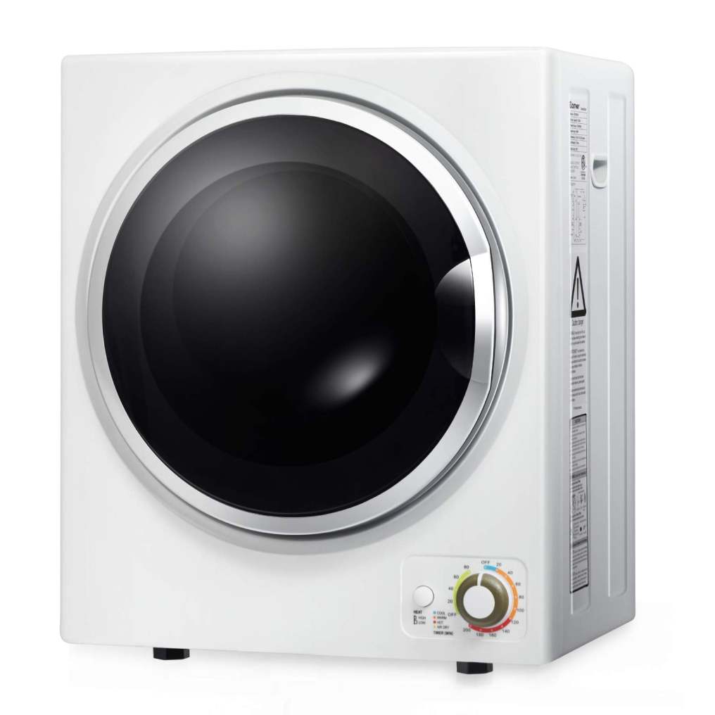 ARLIME Compact Laundry Dryer, Portable Clothes Dryers W/4 Automatic Drying Mode