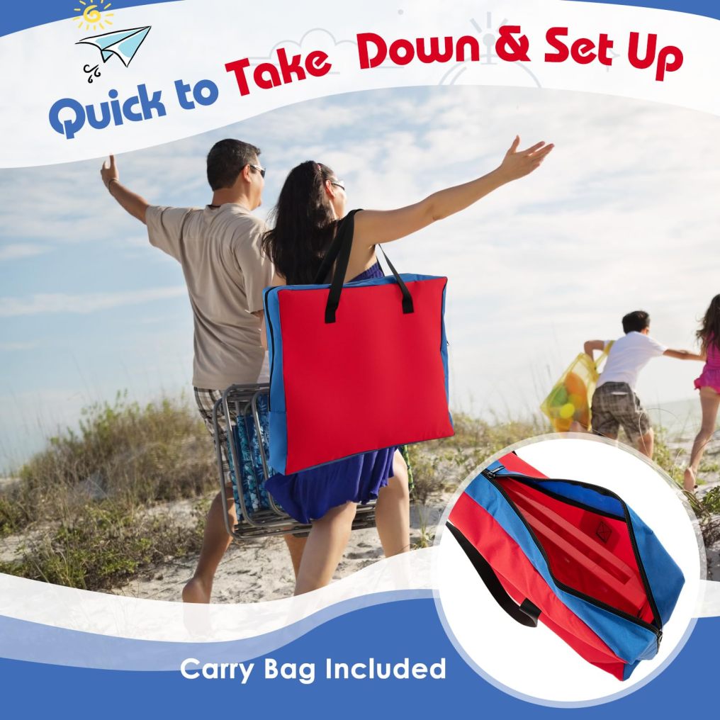 Giant 4 in a Row Game with Storage Carry Bag Jumbo 4-to-Score Game with Chess