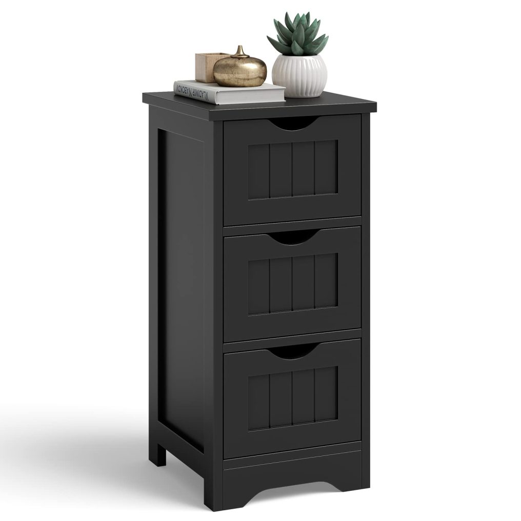 Bathroom Storage Cabinet Space-Saving Tower Storage Cabinet
