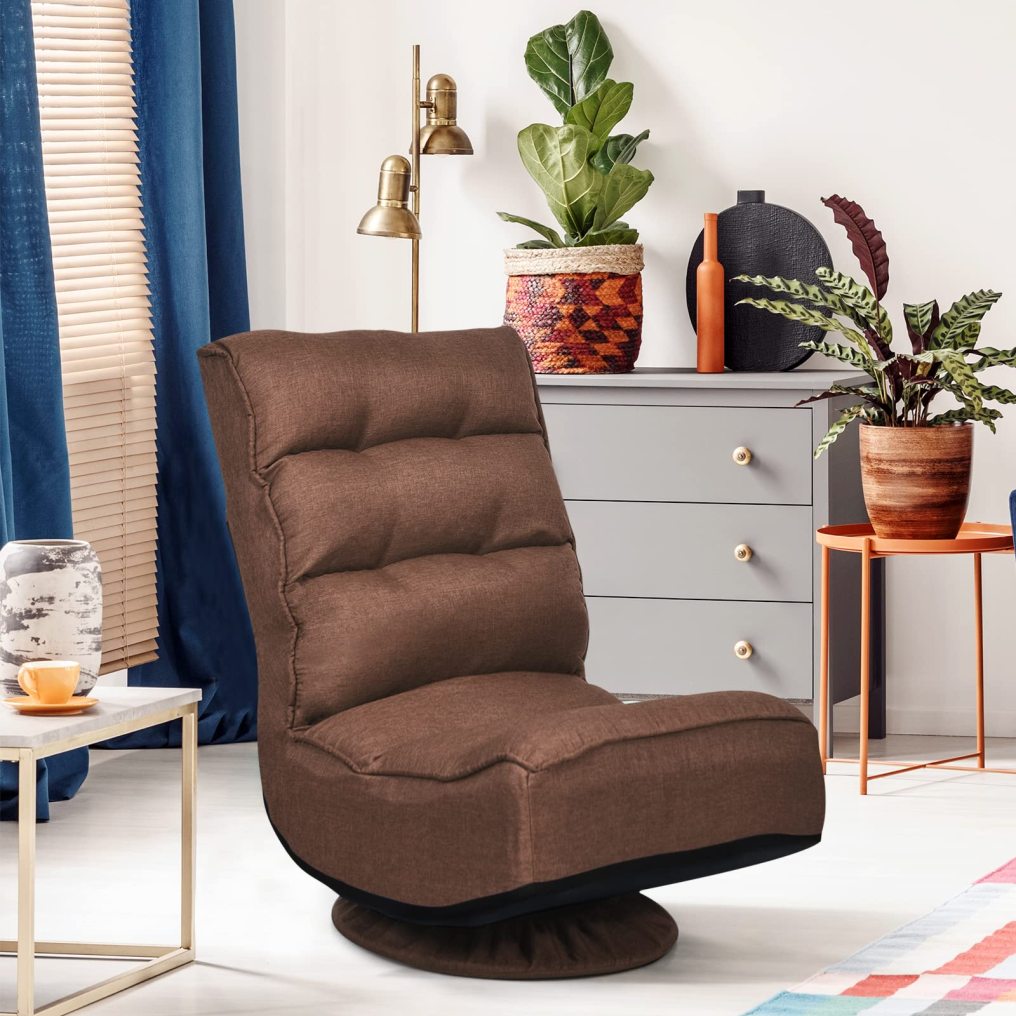 Adjustable 5 Position Video Gaming Chair with 360 Degree Swivel