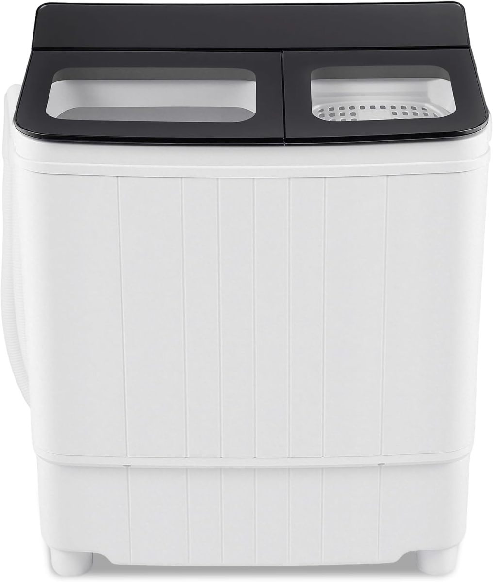 Portable Washing Machine 18 lbs Mini Laundry Machine with 11 LBS Washer
