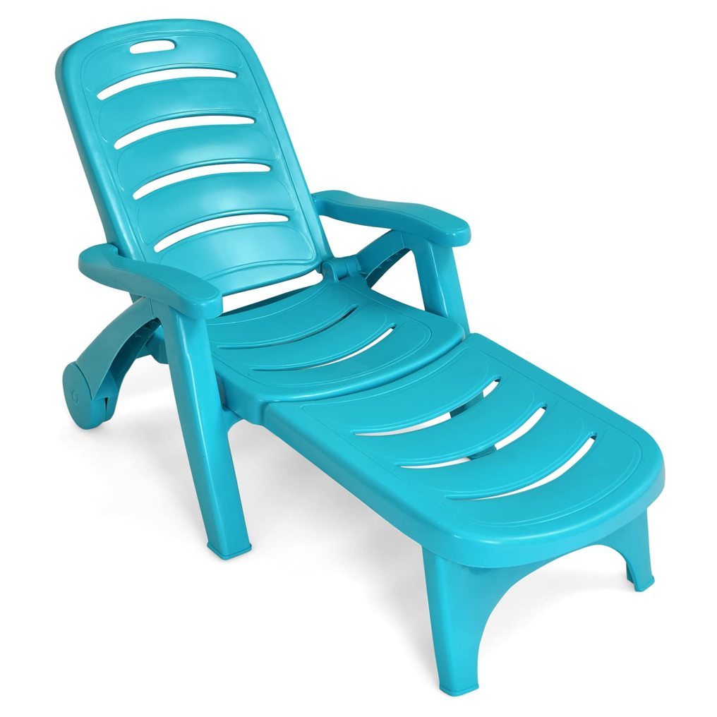 5 Position Adjustable Recliner for Sunbathing