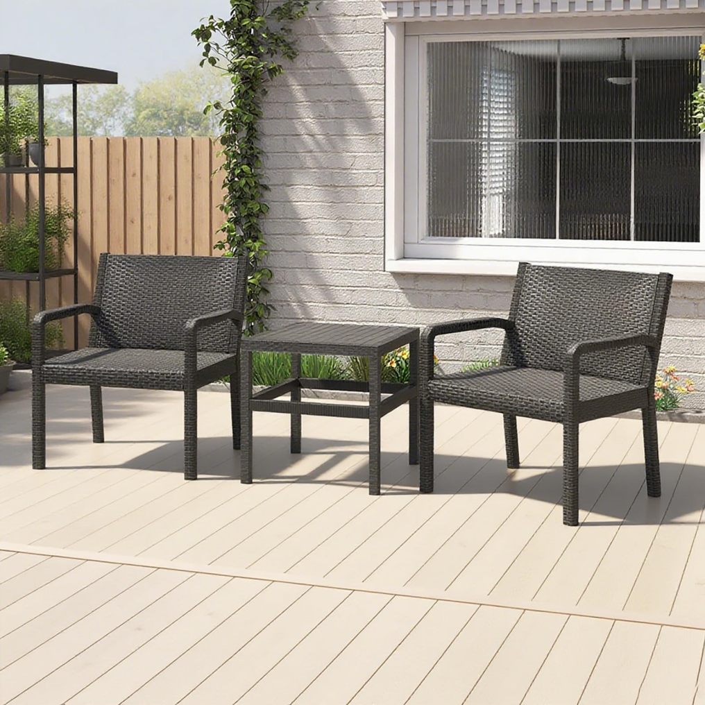 ARLIME 3 Piece Patio Furniture Set