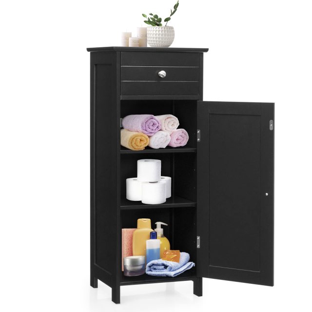 Bathroom Storage Cabinet Single Door Floor Cabinet
