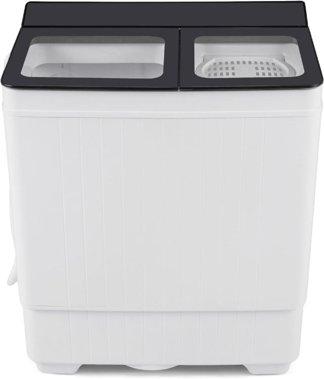 Portable Washing Machine with 18 LBS Washer and 8 LBS Spinner Combo