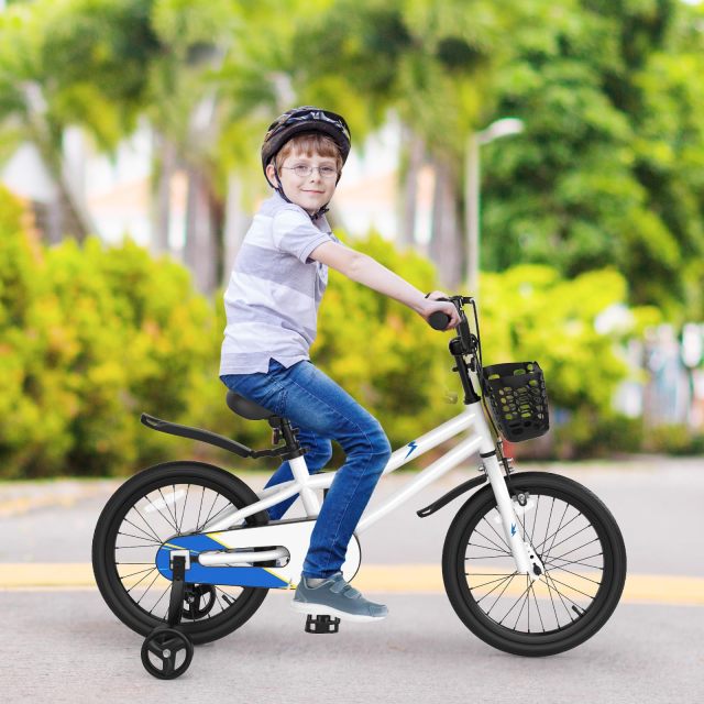 Kids Bike 18 Inch Toddler Bike for Boys & Girls Aged 3-8 Years Old
