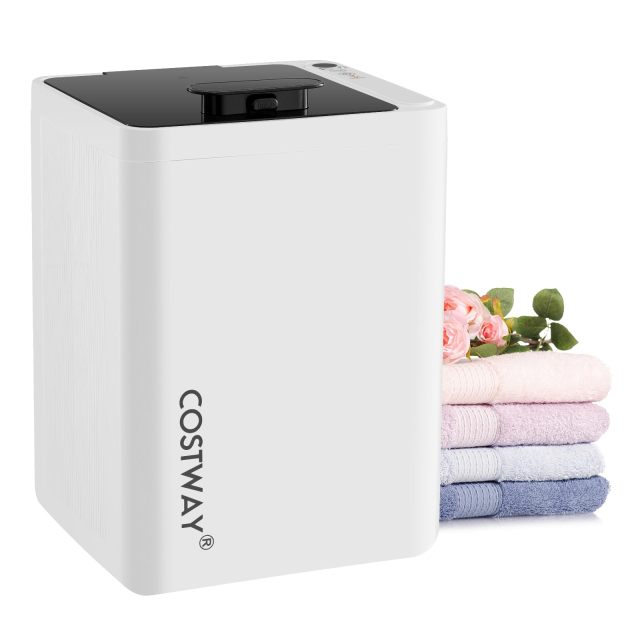23L Towel Warmer for Bathroom Large Blanket Warmer with Top Lid