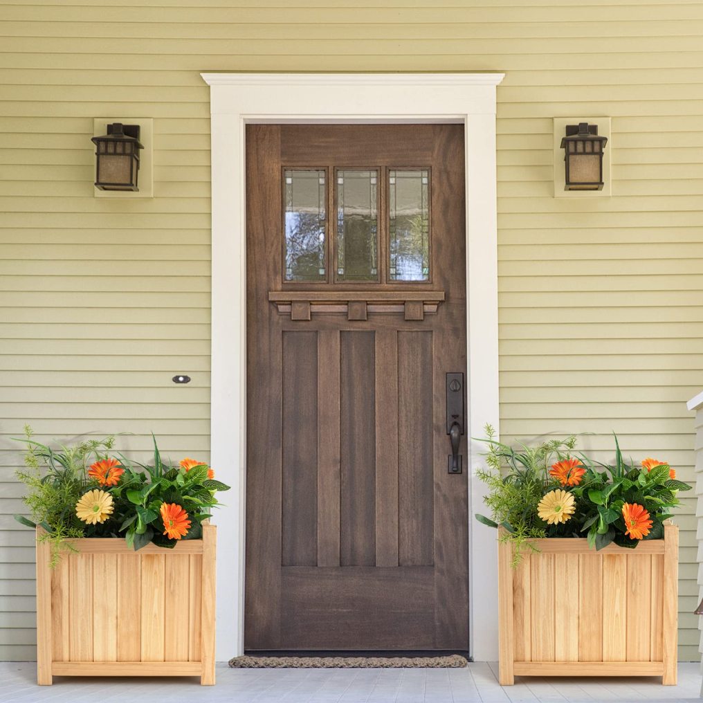Folding Planter Box with Drainage Holes for Vegetables