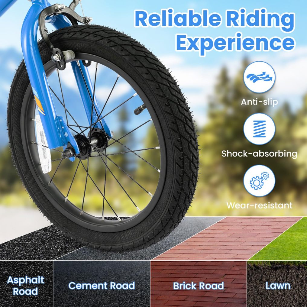 16”/18” Lighted Kids Bike Children Sport Bicycle