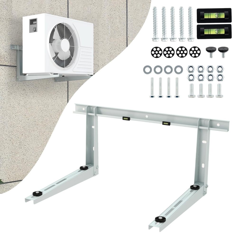 ARLIME Mini Split Wall Mounting Bracket for 6000-24000 BTU Universal Ductless Air Conditioners AC and Heat Pump Systems