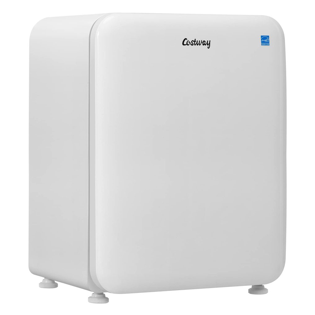 2.4 cu ft. Single Door Small Fridge with Auto Defrost Mini Fridge for Bedroom