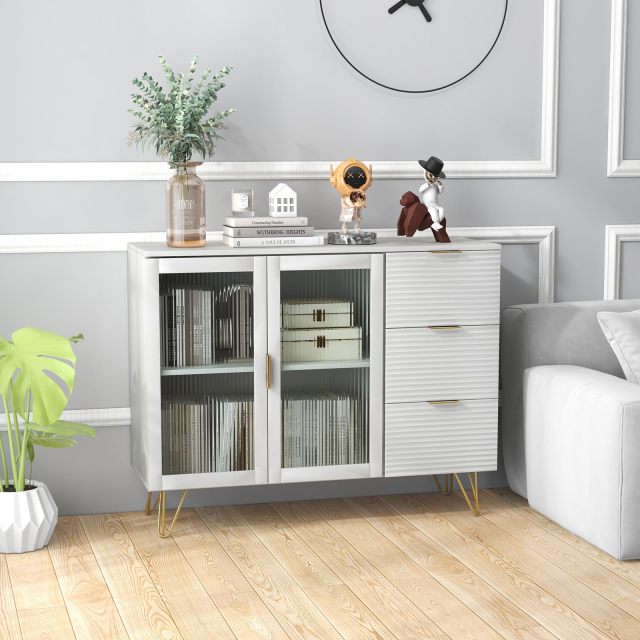 Buffet Cabinet with Storage Modern Sideboard Storage Cabinet