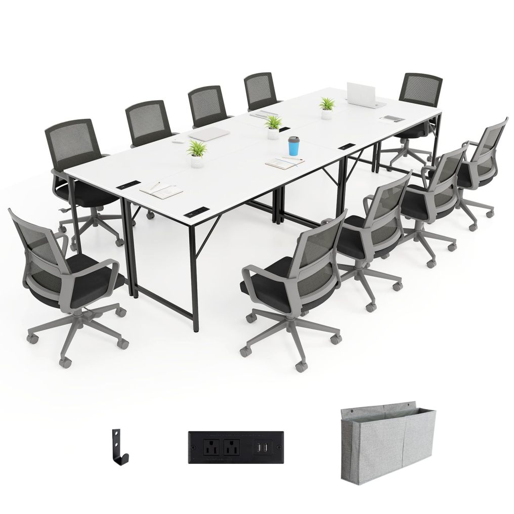60 Inch Conference Table Set of 2/4/6 Boardroom Meeting Desk