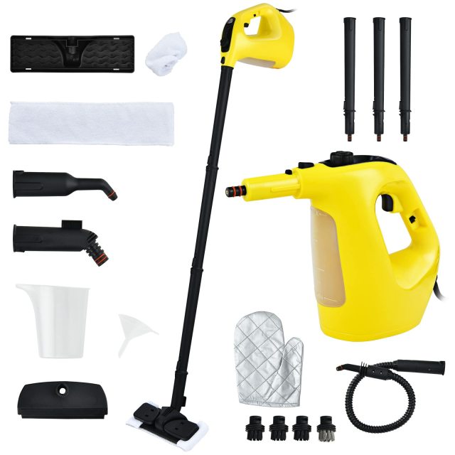 Handheld MultiPurpose Steam Cleaner with 17 Pieces